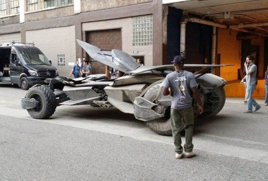 The Official Reveal of Batmobile from Batman v Superman: Dawn of