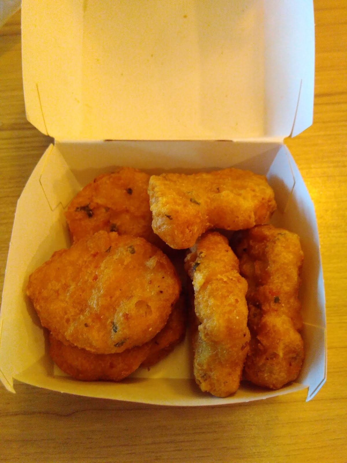 McDonald's Around the World Spicy Chicken Nuggets Singapore June 2015