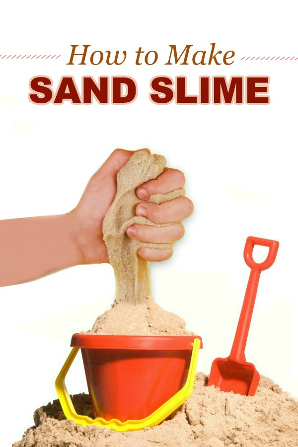 HOW TO MAKE SAND SLIME (Easy recipe!) #sandslime #slimerecipeforkids #sandboxideas #slimerecipe #slime #slimerecipeeasy #playrecipesforkids