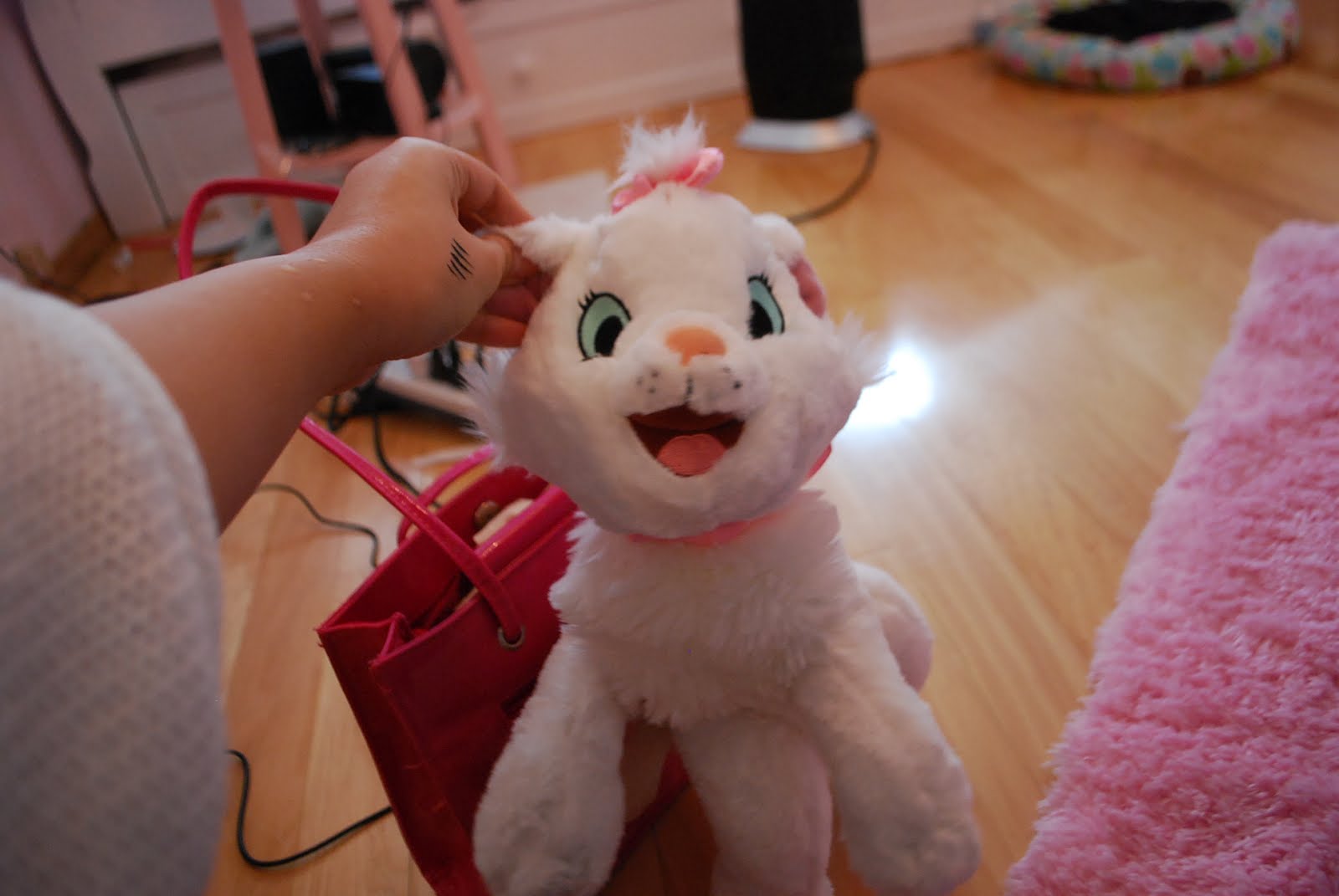 making a stuffed animal