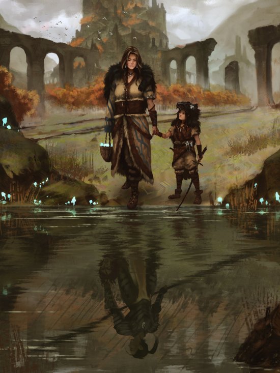 As ilustrações e artes conceituais com temas de fantasia de Manuel Castañón Manuel Castañón artstation deviantart ilustrações fantasia games sombrio arte conceitual