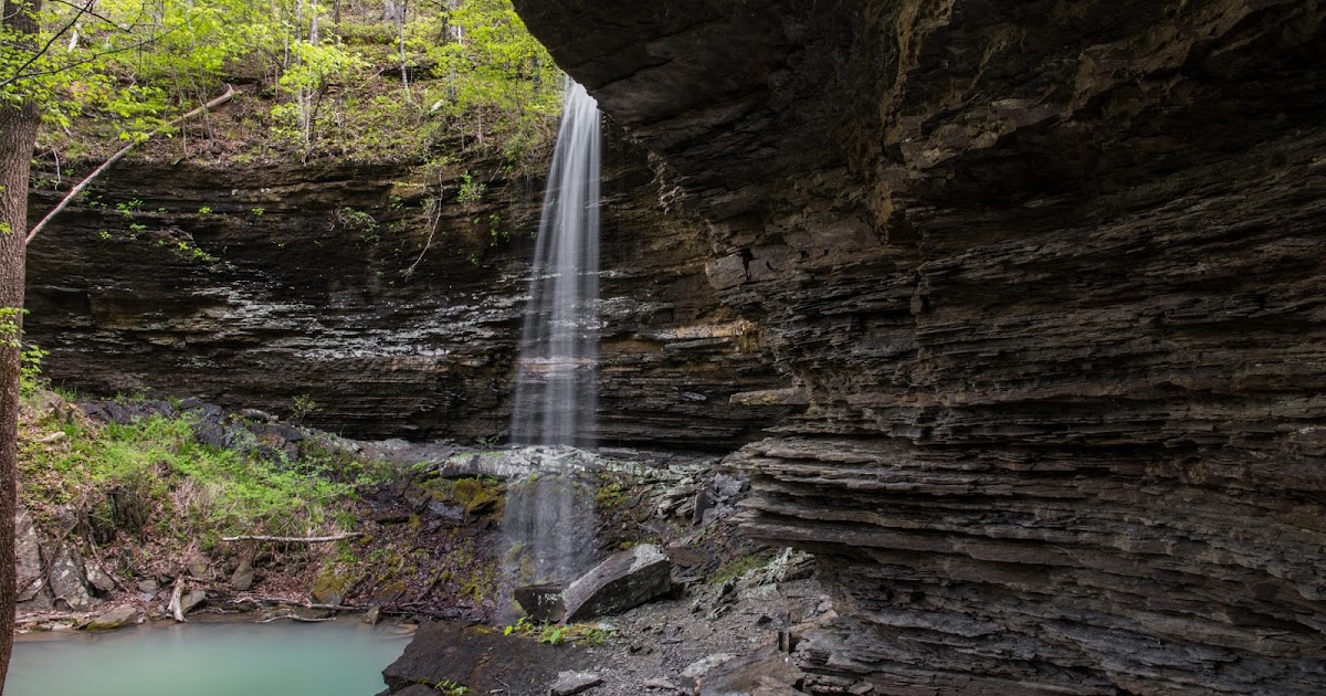 Rick's Hiking Blog Meyer Branch Waterfalls, Ozarks north of Hector