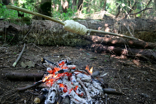 bread on a stick