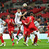 (photo) Gary Cahill in action for England in their 2-0 win over Malta this evening.