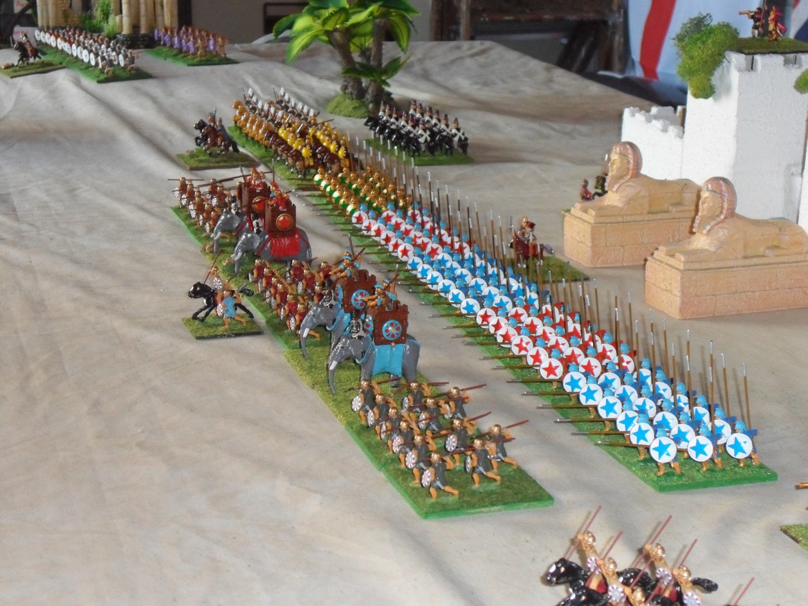 Westerhope Wargame Group Battle of Alexandria 320 BC