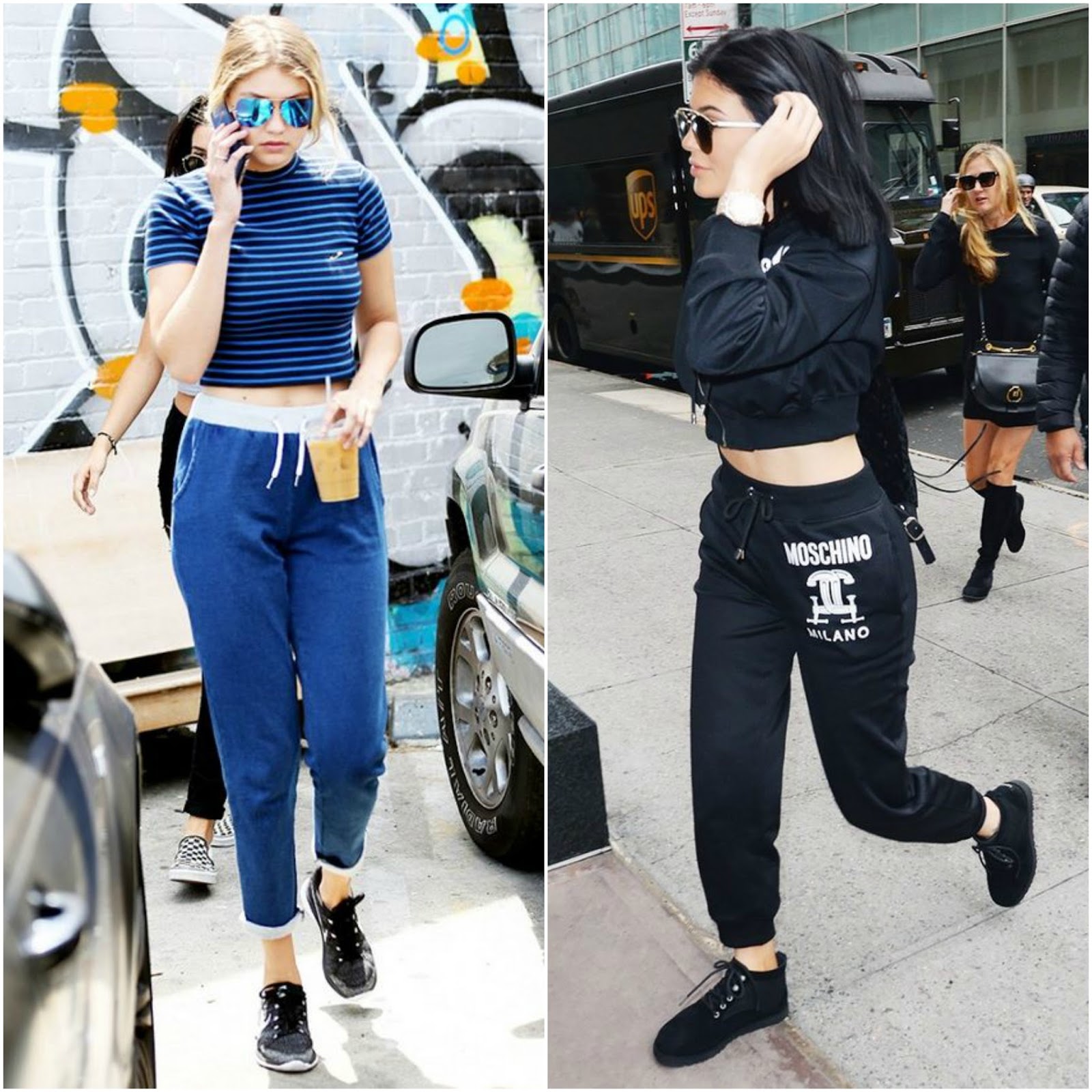 Gigi Hadid e Kylie Jenner