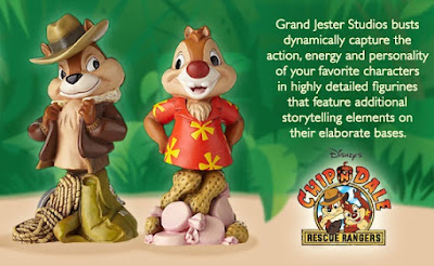 Chip ‘n Dale Rescue Rangers Grand Jester Disney Mini Busts