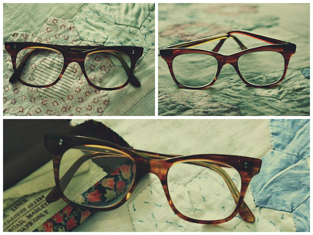 vintage cat-eye glasses spectacles