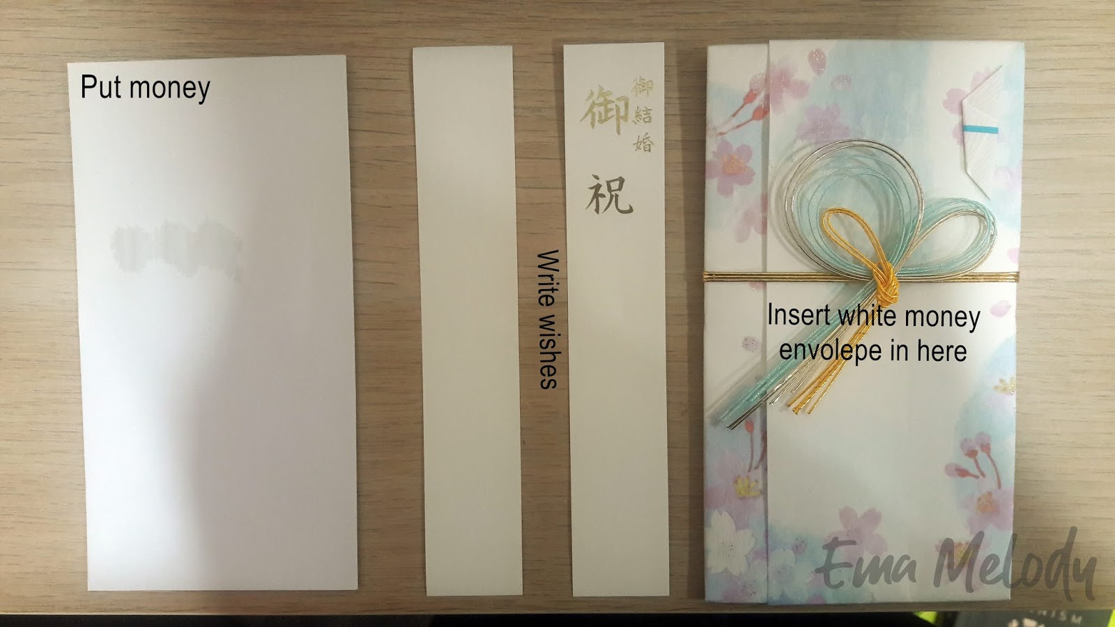 Japanese Traditional Envelope Ema's Memoir