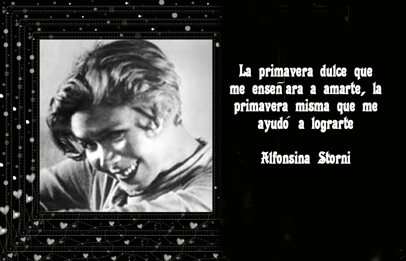 SOBERANO AMOR POR FANNY JEM WONG M.: EL RUEGO POR ALFONSINA STORNI