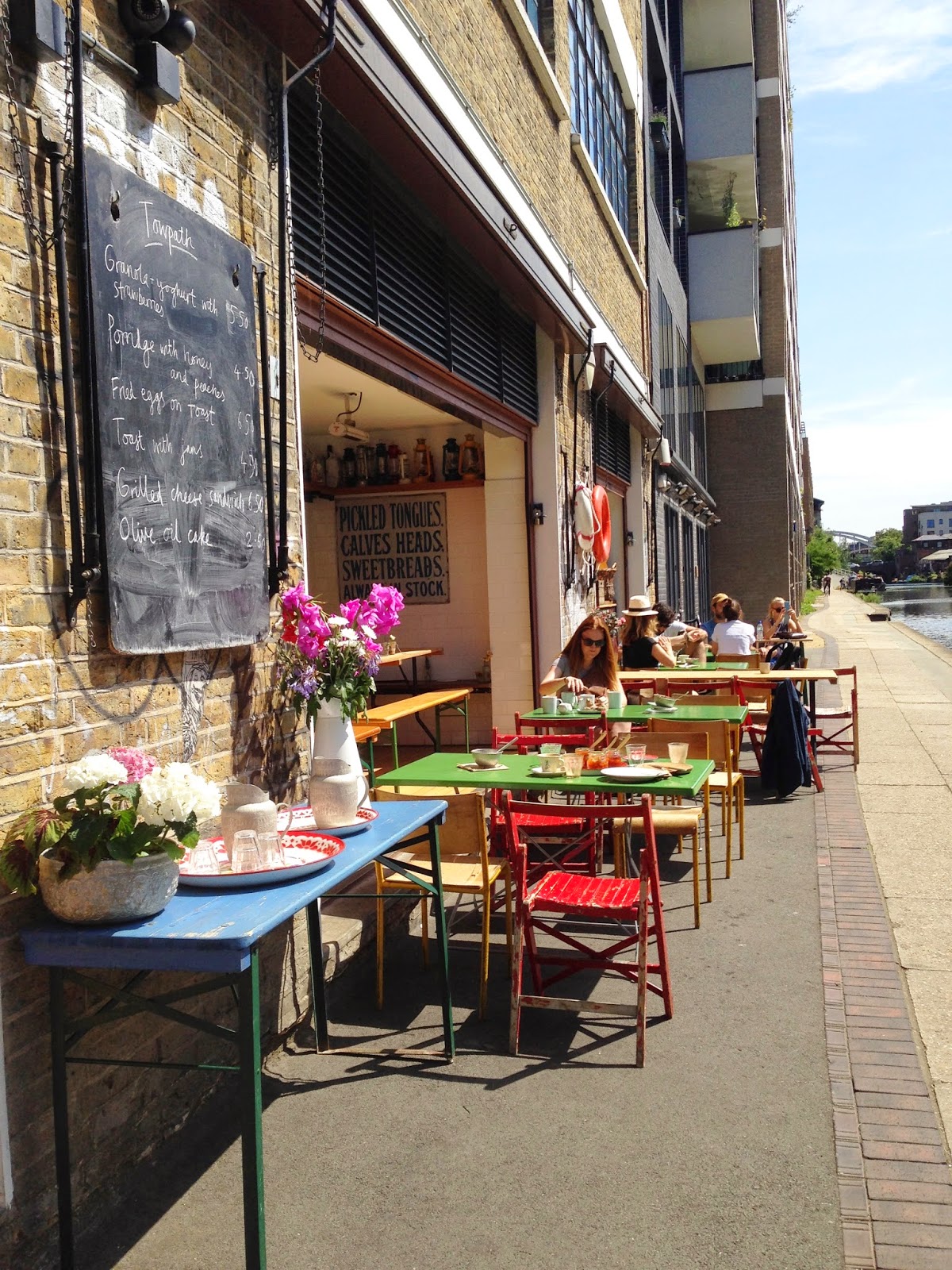 colazione a londra da towpath cafe