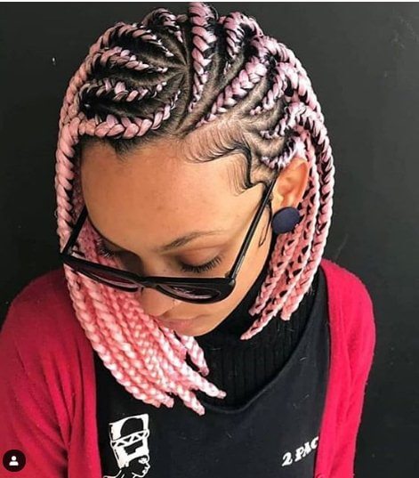 unique cornrow hairstyles
