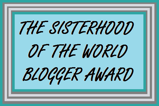 Sisterhood of the world Blogger Award 1