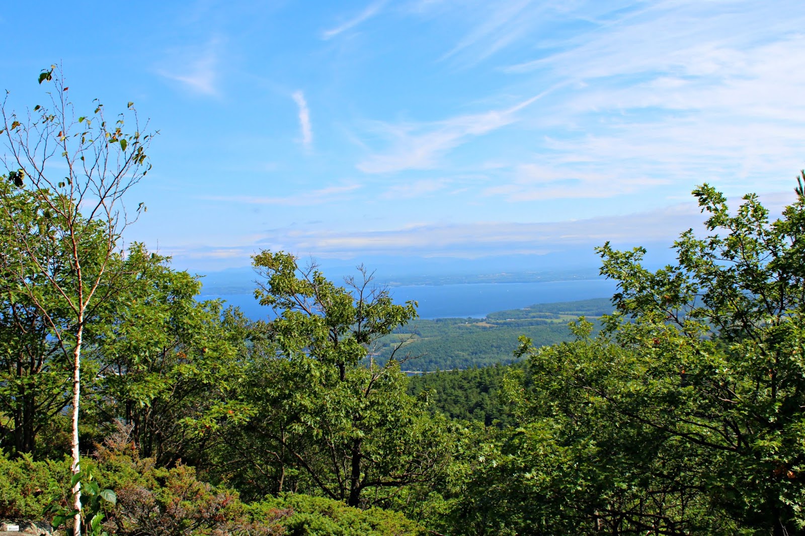 The Top of Rattlesnake Mountain in the Adirondack Mountains // New York