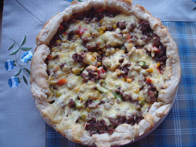 Tarta TexMex cu porumb