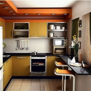dapur cantik sederhana