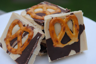 Peanut Butter Pretzel Fudge