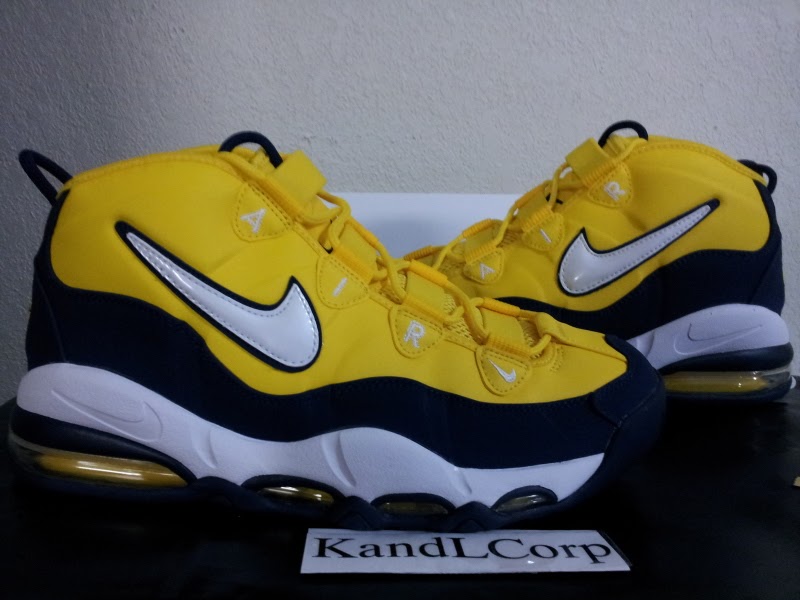 nike air max pillar blue and yellow