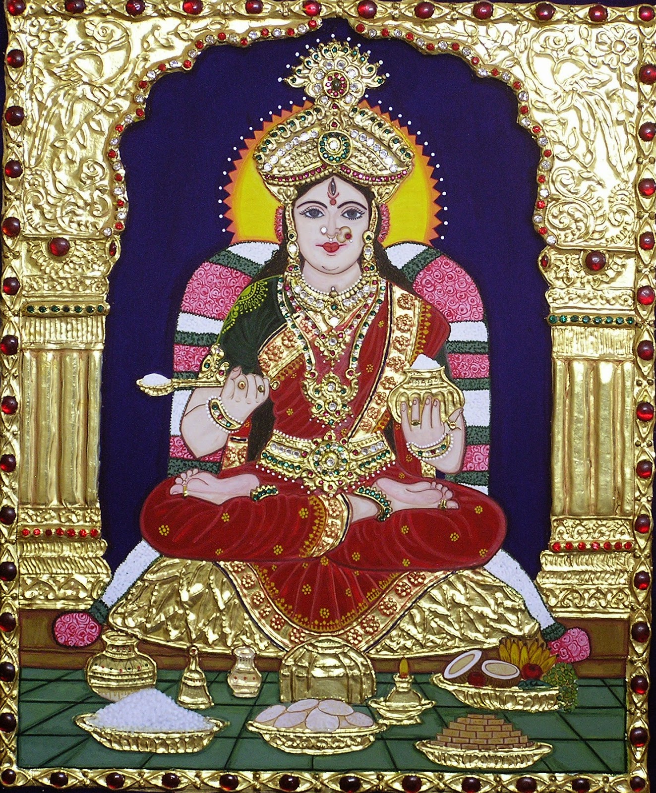 Maa Annapurna Devi HD Images wallpapers photos pictures gallery Hindu