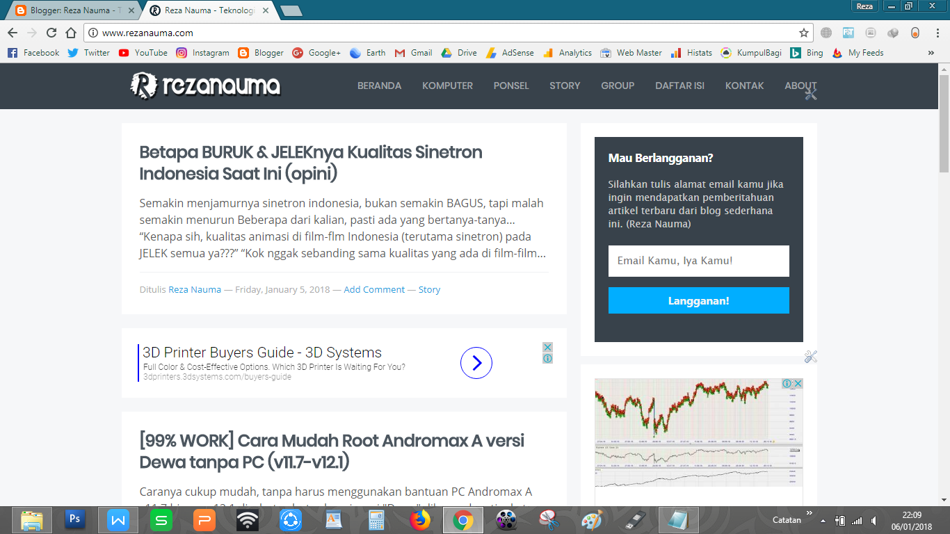 Kelebihan dan Kekurangan Google Chrome dibanding Mozilla Firefox | Reza