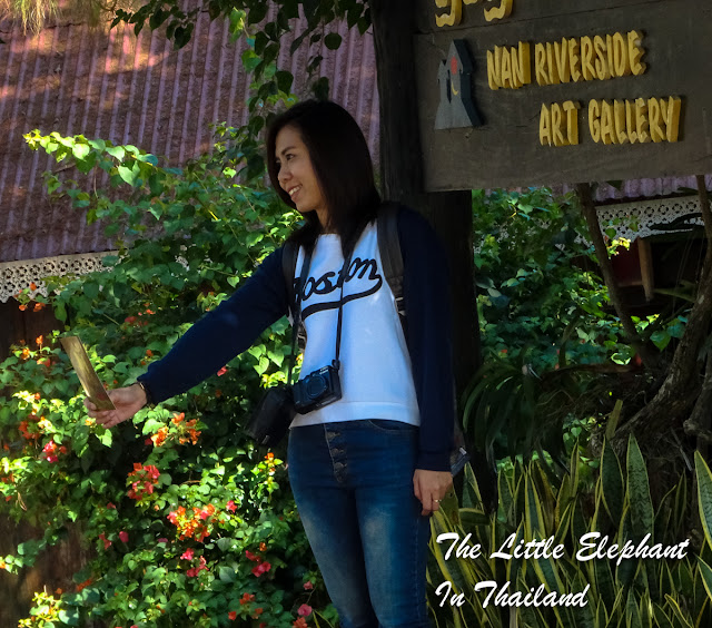 Art at Nan Riverside Art Gallery in Nan, Thailand