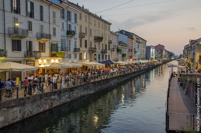 Barrio canales Milan Navigli barrios con encanto ciudades Italia