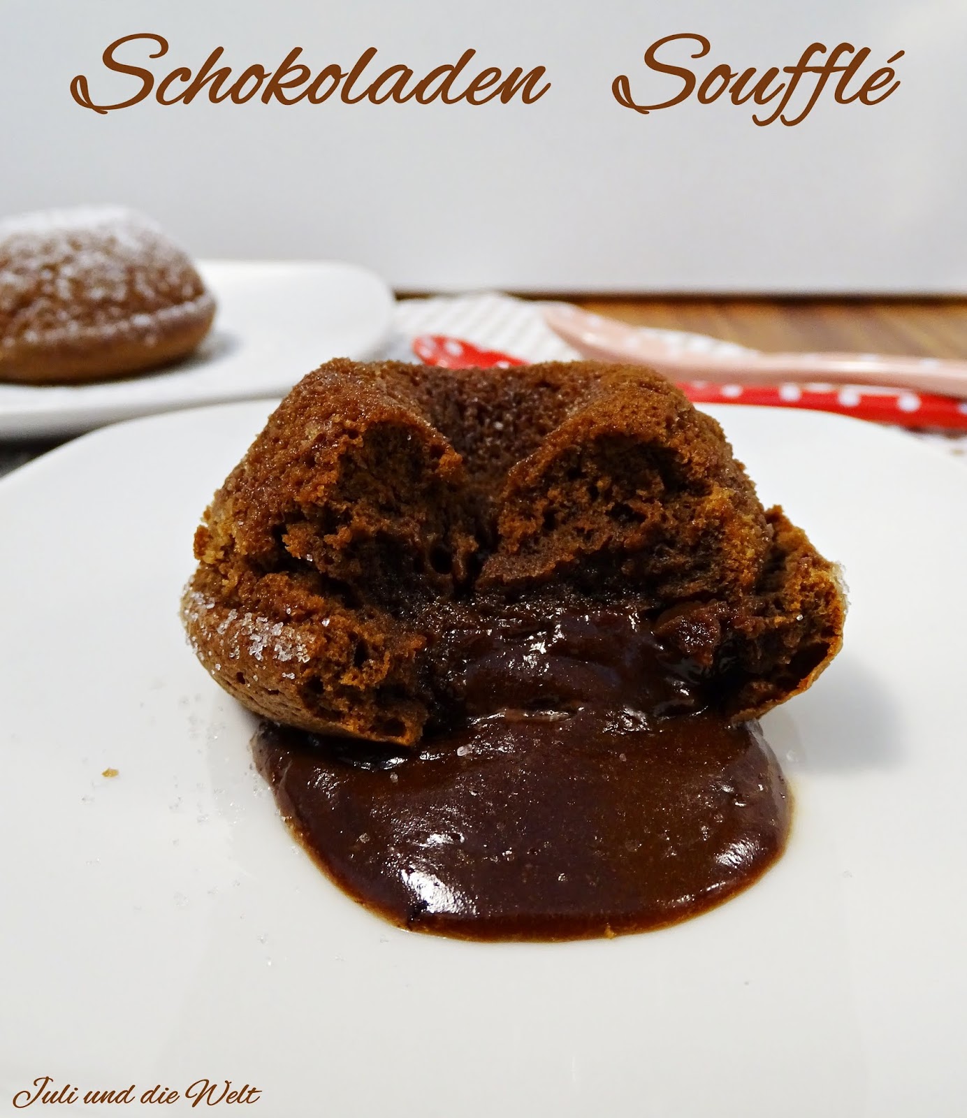 Schokoladen Soufflé mit flüssigem Kern