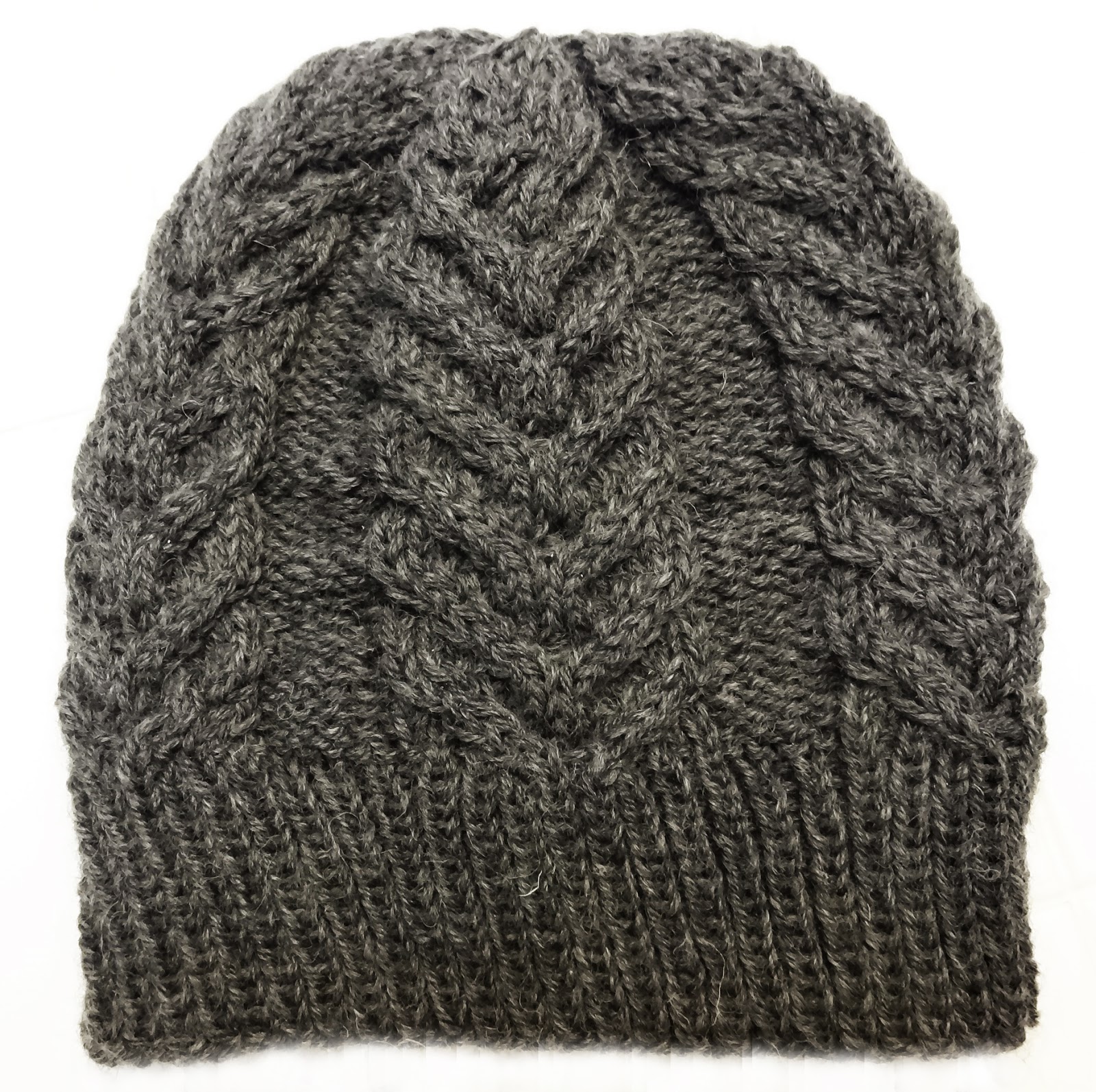 ...Knitting Up A Storm: FO: Antler Hat (Toque) #2