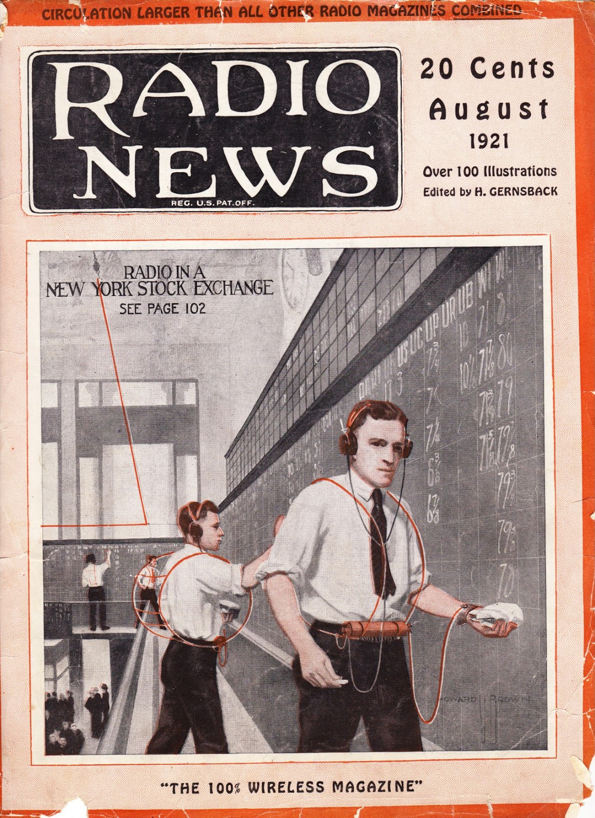 Radio and television difference picture