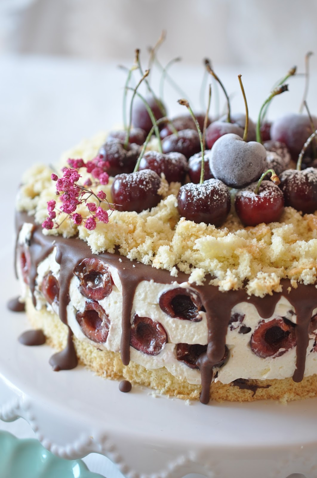 Caketime by Tamaris: Kirsch- Stracciatella Torte