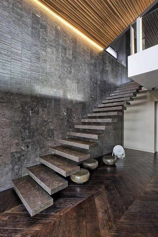 8 desain inspiratif tangga dari concrete beton ~ 1000+ Inspirasi Desain