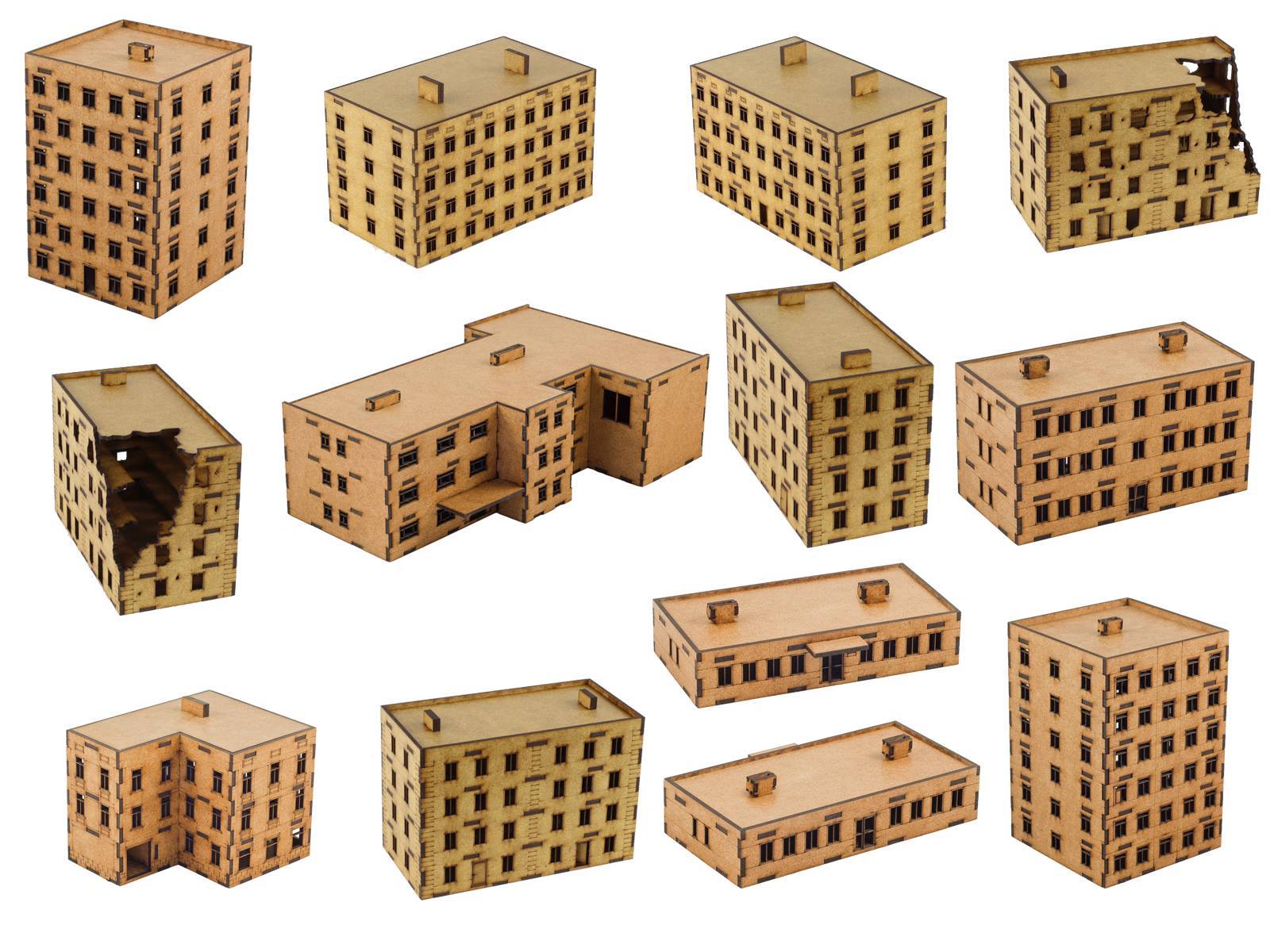 Terrains4Games 6mm buildings