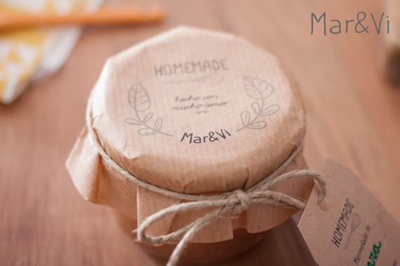 mermeladas para regalar: packaging 