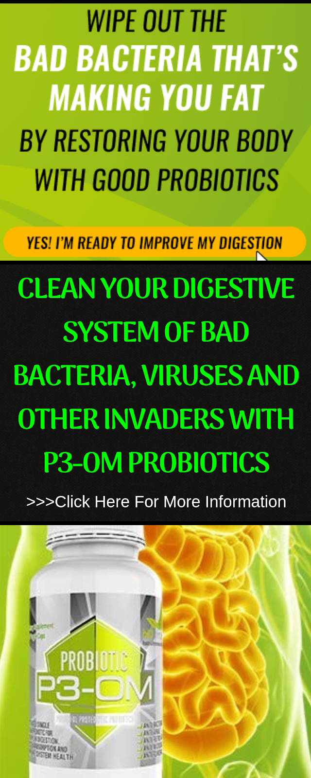 CLEAN YOUR DIGESTIVE SYSTEM OF BAD BACTERIA, VIRUSES AND OTHER INVADERS