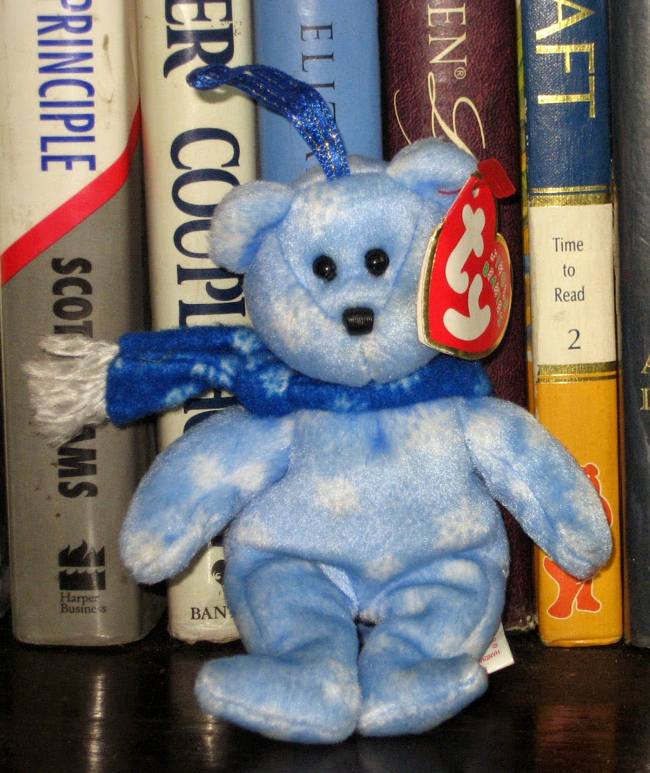 2003 holiday teddy beanie baby value