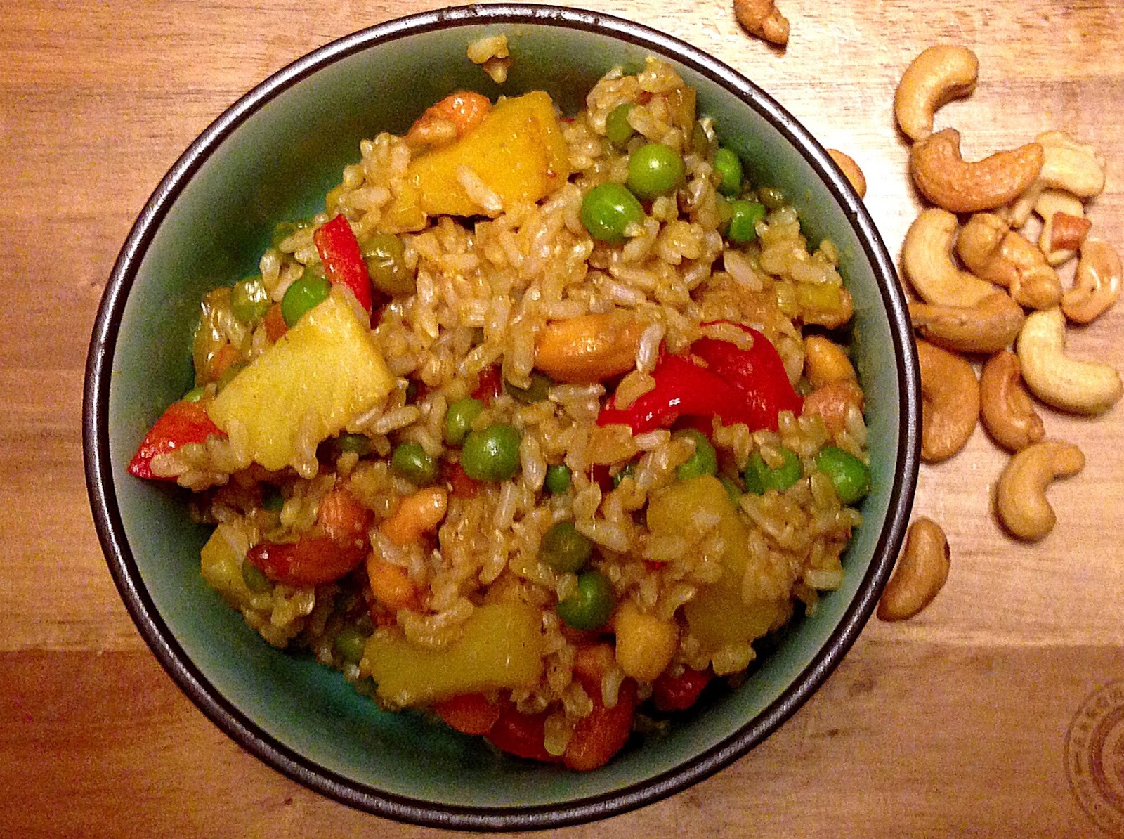 Vegan Boston Pineapple Fried Rice