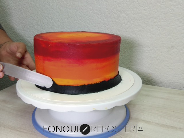 Pastel del Rey León Disney Decoración de pastel FonQui repostería