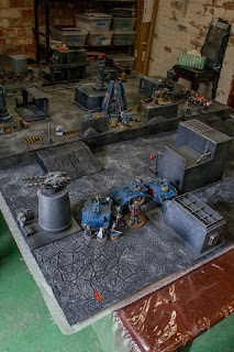 warhammer 40k game battle report with word bearers tyranids and sisters of silence and spacewolves