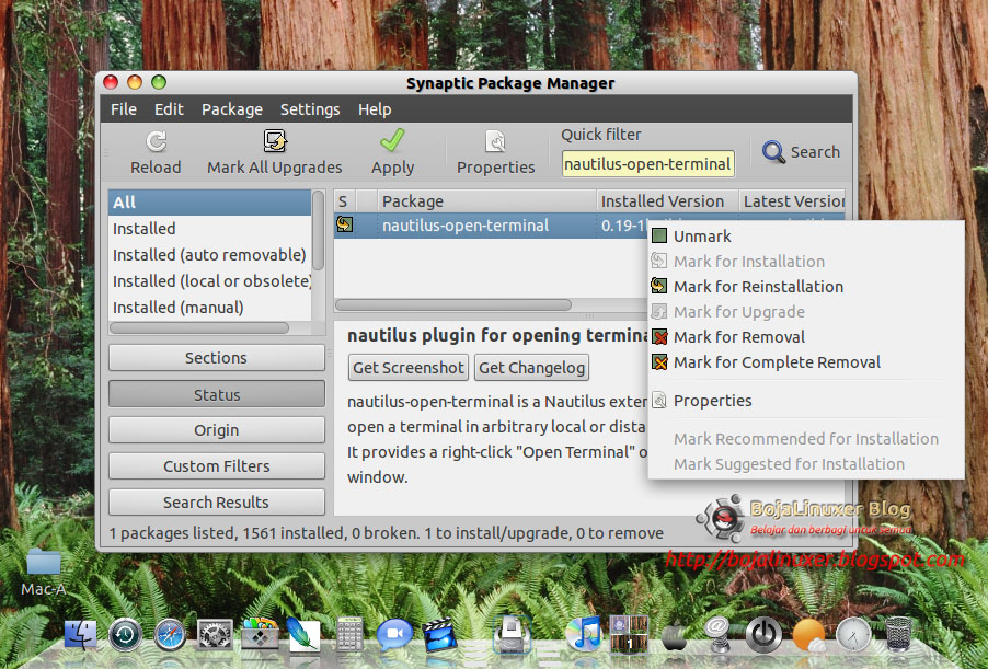 Terminal plugins
