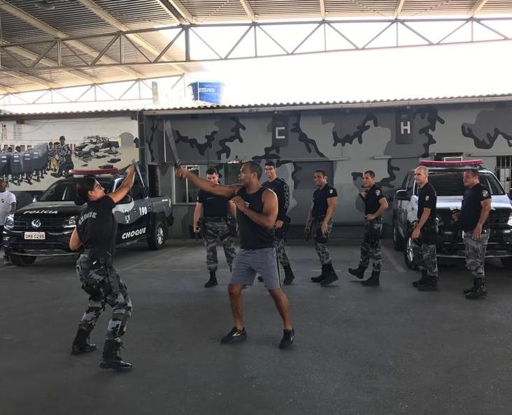 BATALHÃO DE CHOQUE - PMSE: BATALHÃO DE CHOQUE REALIZA INSTRUÇÕES PARA ...