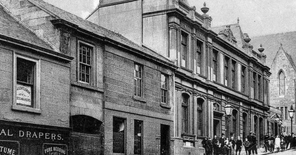 Tour Scotland Old Photograph Post Office Coatbridge Scotland