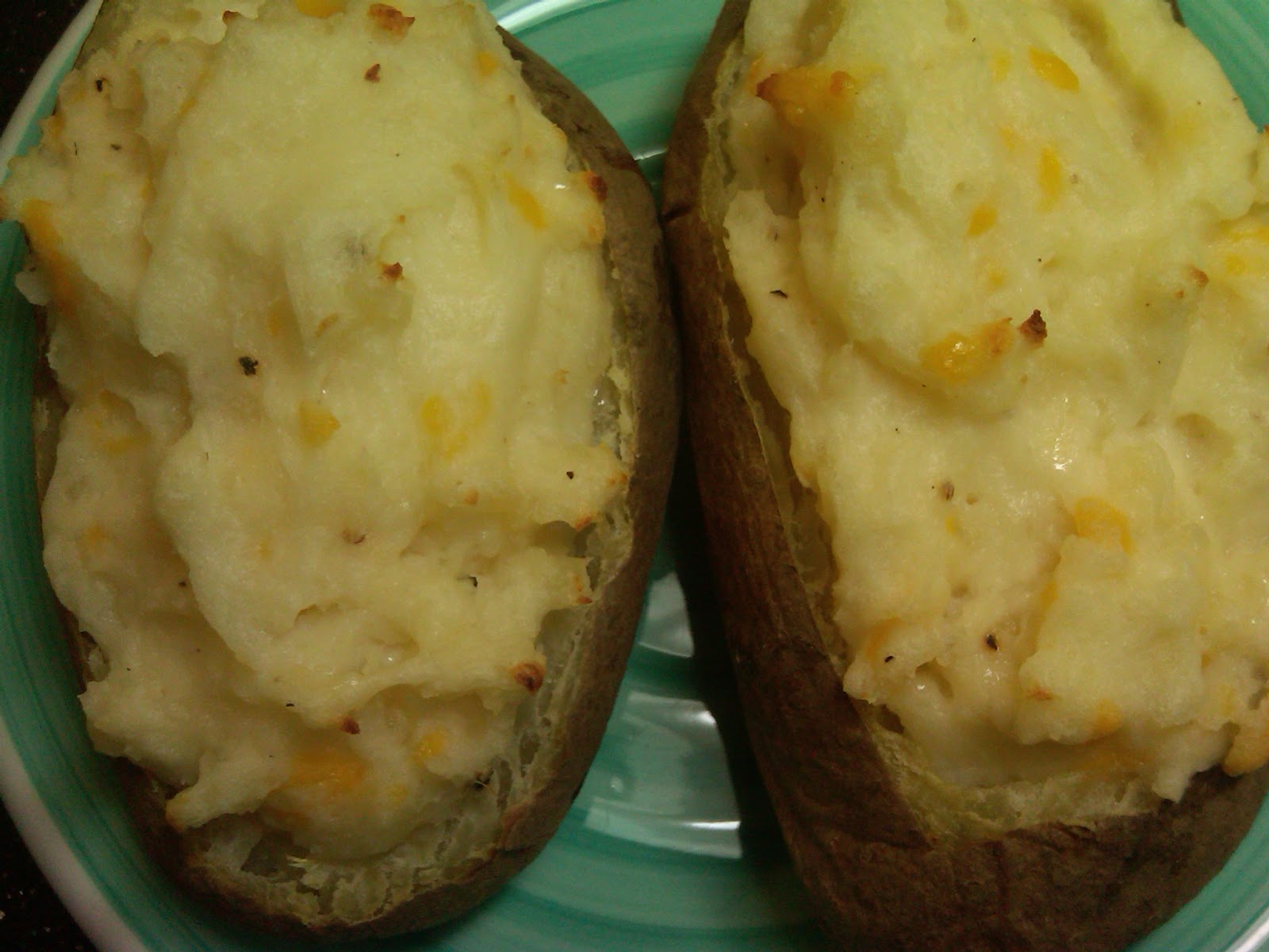 Michele's Woman Cave Sour Cream & Cheese Twice Baked Potatoes
