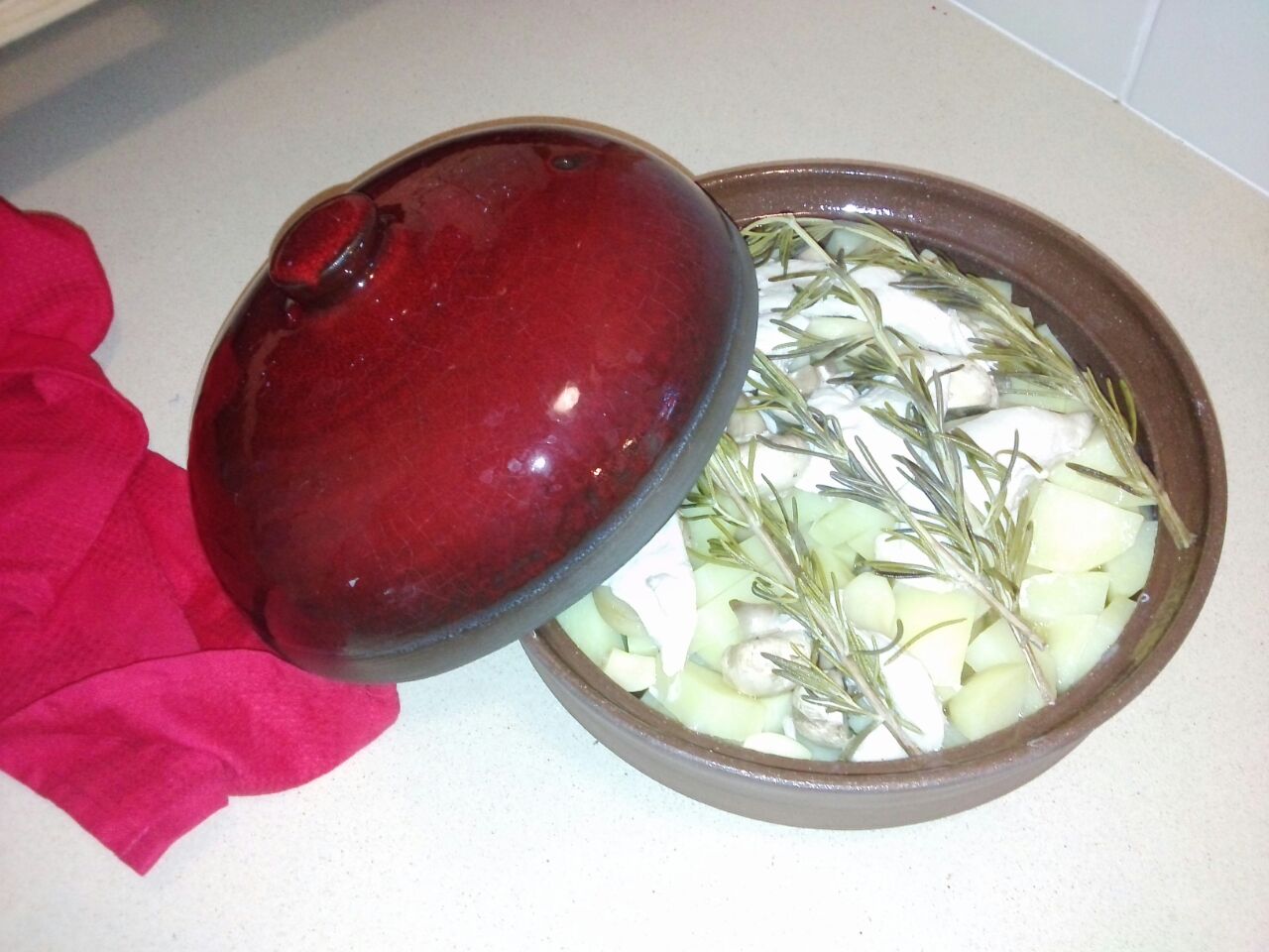 more or less Garlic baker