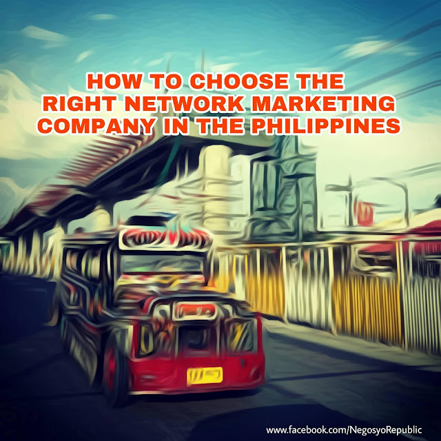 How To Choose The Right Network Marketing Company in The Philippines