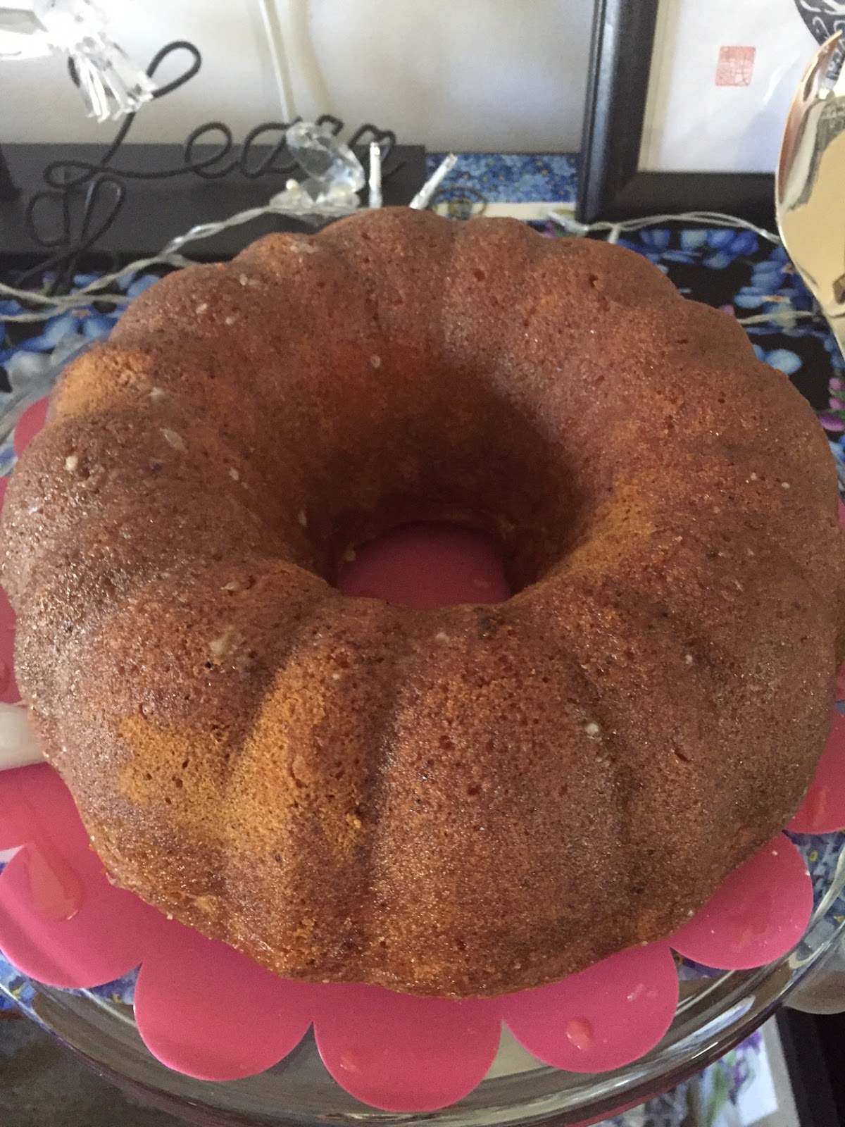 Mrs. v's Foods Class Lemon bundt Duncan Hines cake mix + lemon jello
