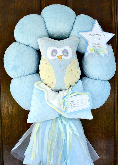 81. custom "owl" Baby wreath