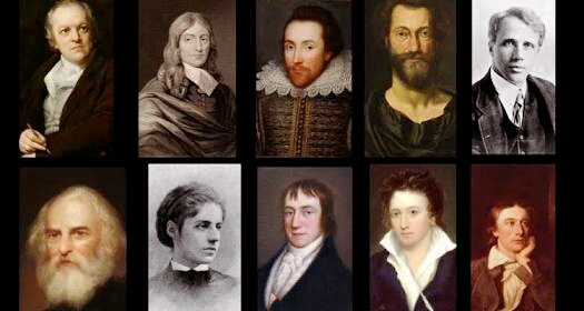 biography of english poets and writers