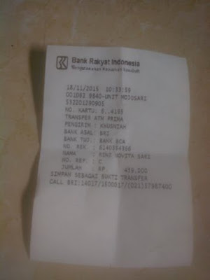 Bukti Asli Transaksi Penjualan Frutablend Surabaya Bukti Asli Transaksi Penjualan Frutablend Surabaya