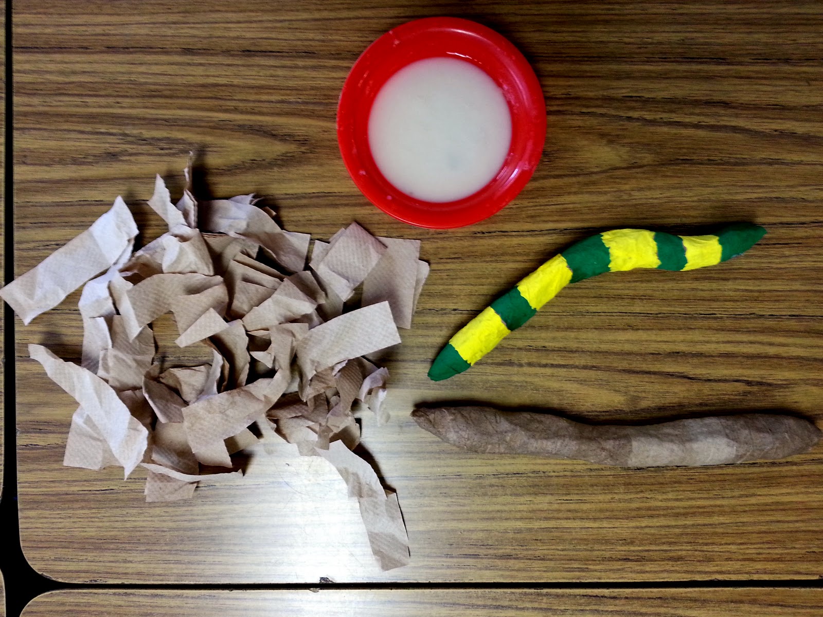 Choices for Children: Paper Mache Snakes